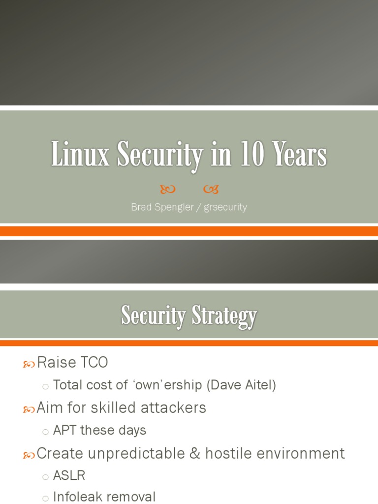 Future of Linux Security Strategies | PDF | Kernel (Operating System ...