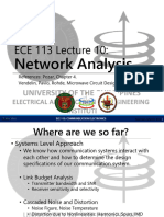 Ece113 Lec10 Network Analysis