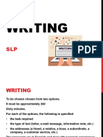 WRITING - Intermediate