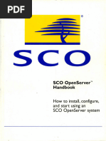 SCO OpenServer Handbook