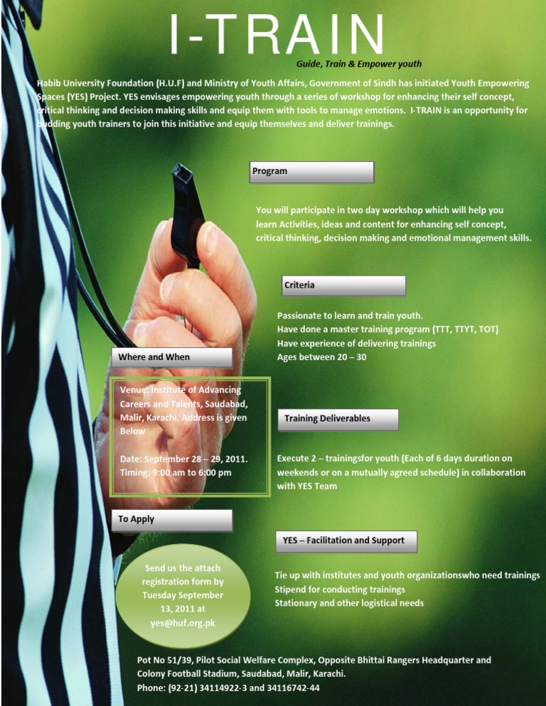 Itrain Brochure | PDF