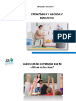 Estrategias y Abordaje Edcativo