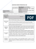 2° de Avanzado Periodo Promocinal y Unidades - 2023