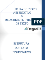 Estrutura Do Texto Dissertativo e Dicas de Interpretacao 1