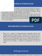 1-Law of Contract - Intro
