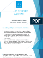 Cours de Droit Maritime 3 MPM ULCO