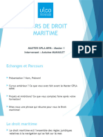 Cours de Droit Maritime 2 MPM ULCO