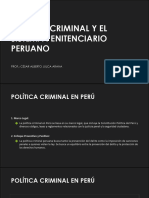 3 (1) .-Política Criminal y El Sistema Penitenciario Peruano