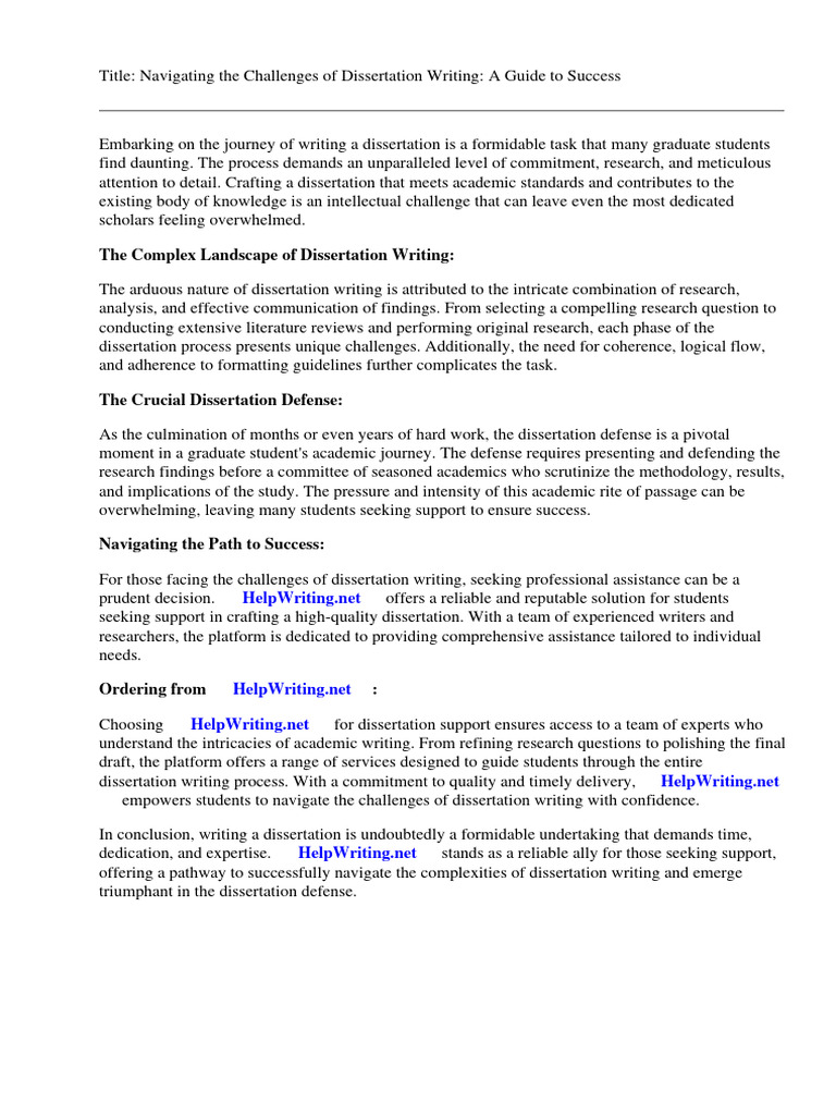 What To Bring To Dissertation Defense | PDF | Thesis | Cognition