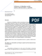 Pascual y Amer (2013) El Debate Sobre El Fracaso y El Abandono Escolar. Las Propuestas Educativas Internacionales y Españolas