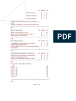 Co2 Car Rubric