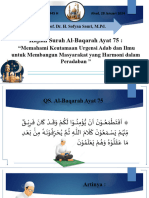 Kajian QS. Al Baqarah 175