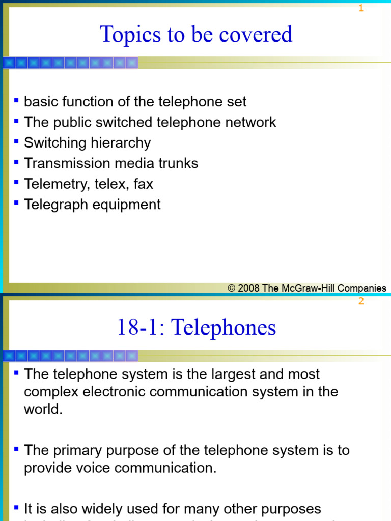 Telephone And Pstn Pdf Fax Public Switched Telephone Network
