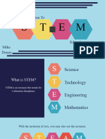 Introduction To STEM Education Presentation in Colorful Graphic ST - 20240218 - 111112 - 0000