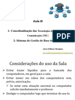 Noções de Informática e Introdução A SGBD-1