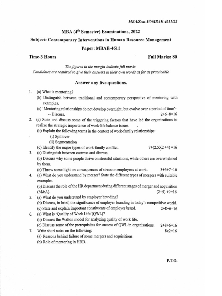 Mbae 4611 PDF
