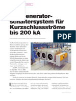 SF - Generator-Schaltersystem Für Kurzschlussströme Bis 200 Ka