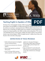 Launching Lives of Purpose-Tesol