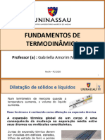 Fund. de Termodinâmica - Aula 04