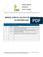 Maed 03 04 Manual para El Calculo de Redes de Alcantarillado