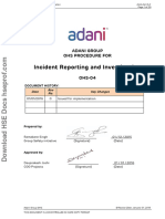 Incident Reporting and Investigation