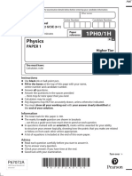 June 2021 QP - Paper 1 (H) Edexcel Physics GCSE