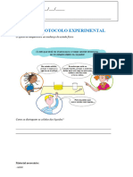 Protocolo Experimental o Efeito Da Temperatura Na Mudança Do Estado Físico