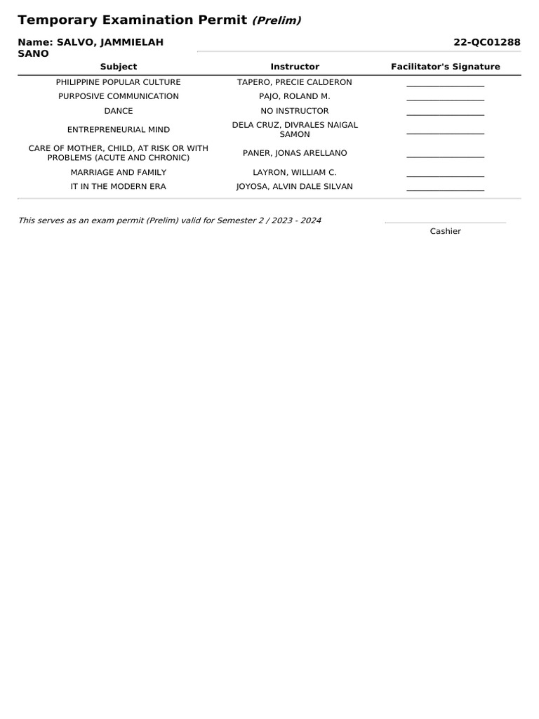Prelim Permit | PDF