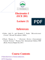 Lecture (1) Electronics