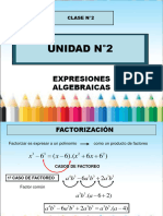 2) TEORÍA - Factorización - División Polinomica - Teoremas