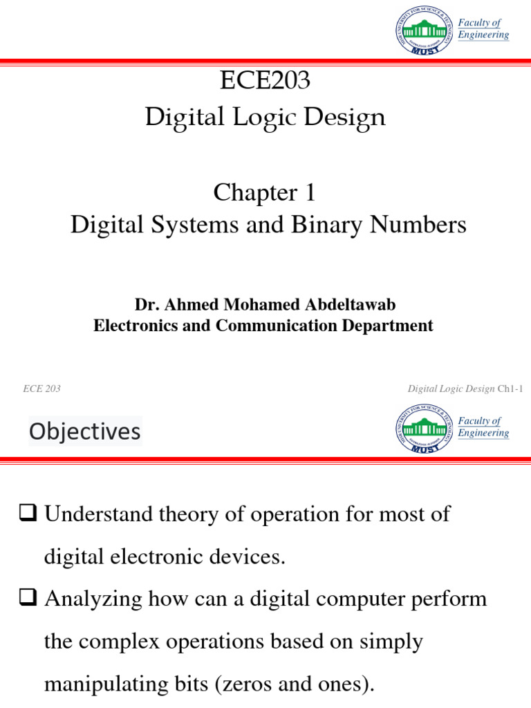 Digital Systems And Binary Numbers