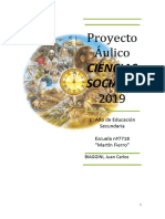 Proyecto Áulico CIENCIAS SOCIALES