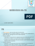 Biomecánica Del Pie
