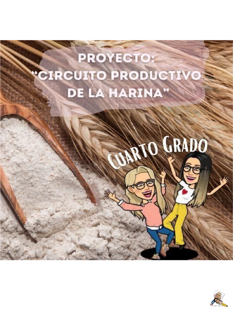 Proyecto. El Circuito Productivo de La Harina Cuarto Grado | PDF ...