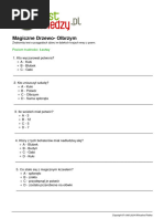 Magicze - Drzewo - Czerwone - Krzeslo Test | PDF