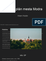 Územný Plán Mesta Modra