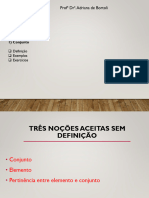 Conjuntos Definições