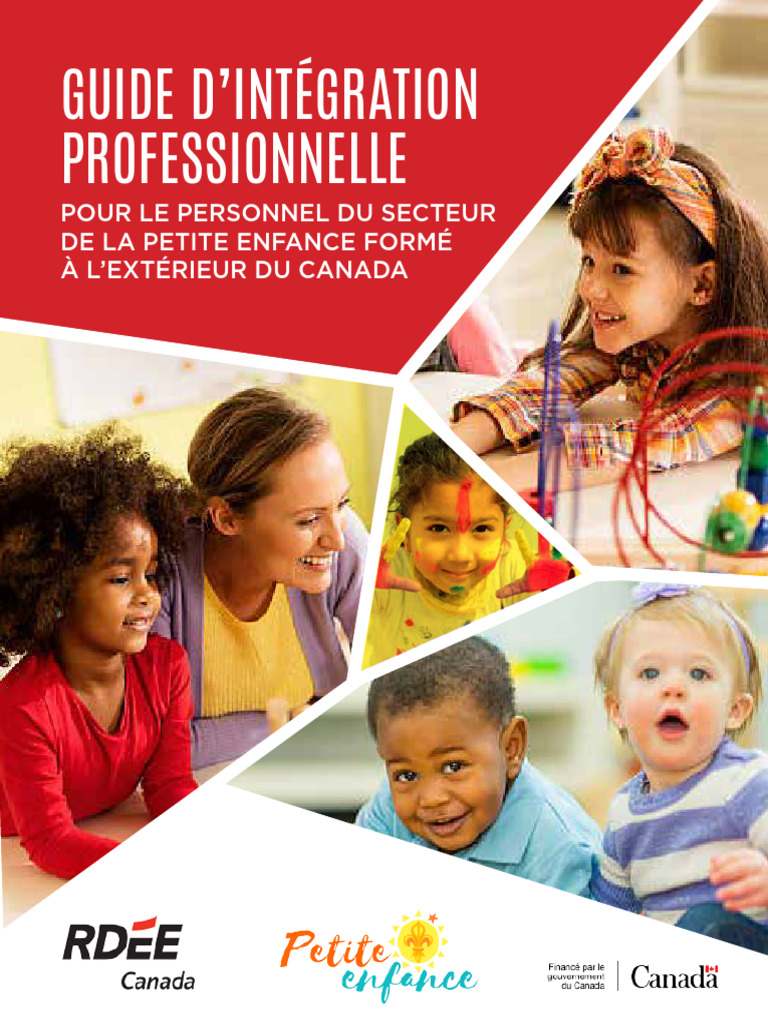 Intégration des éducateurs en petite enfance | PDF | Provinces et ...