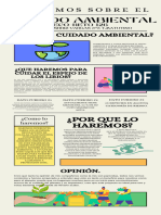 Infografía de Periódico Moderno Ordenado Colorido