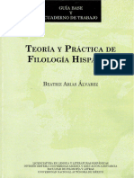 TEORÍA y PRÁCTICA DE FILOLOGÍA HISPÁNICA