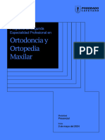 Esp Ortodoncia Ortopedia Maxilar 2024