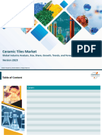 Demo Sample - Ceramic Tiles Market - Global Industry Analysis Size Share Growth Trends and Forecast 2023-2031