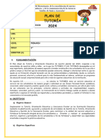 6°-Plan de Tutoría-Jezabel Camargo Único Contacto-978387435