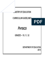 Physics Curriculum Corrected WEB 25 Jan 2012
