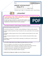 5° Básico - Ficha 1 - Atención