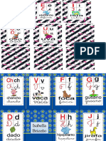 Abecedario Vocales, Tablas de Multiplicar