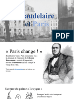 Présentation - Baudelaire Et Paris