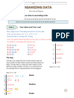 Stem and Leaf Notes