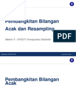 Materi 5 Pembangkitan Bil Acak Dan Resampling