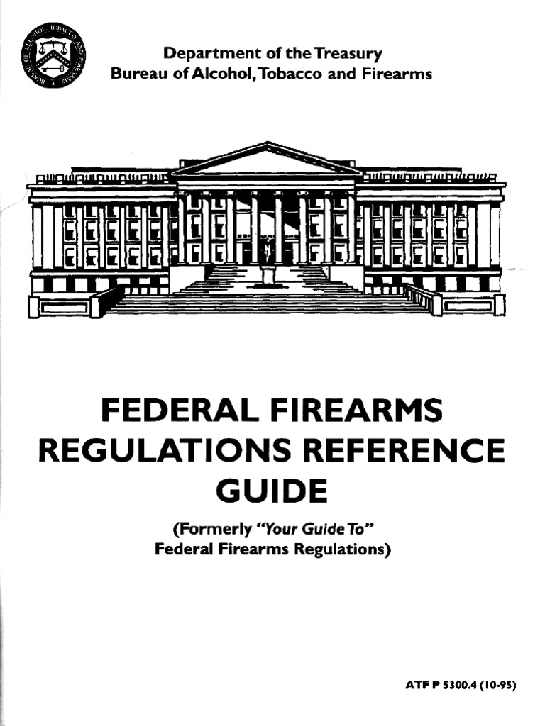 Federal Firearms Regulations Reference Guide PDF
